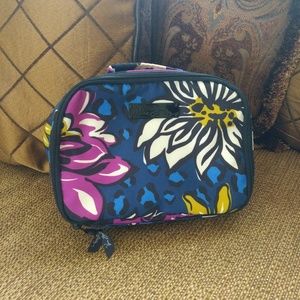 Vera Bradley African Violets Lighten up lunch bag